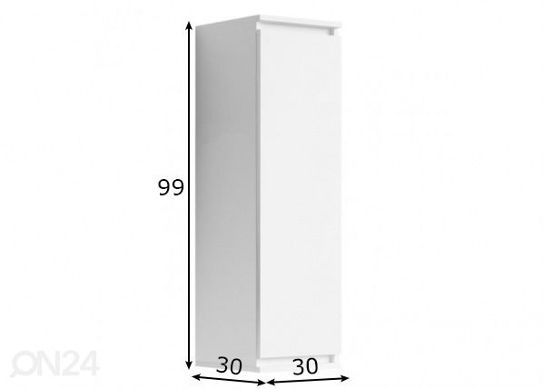 Seinakapp 30 cm mõõdud