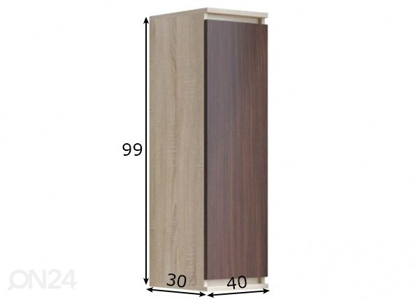 Seinakapp 40 cm mõõdud