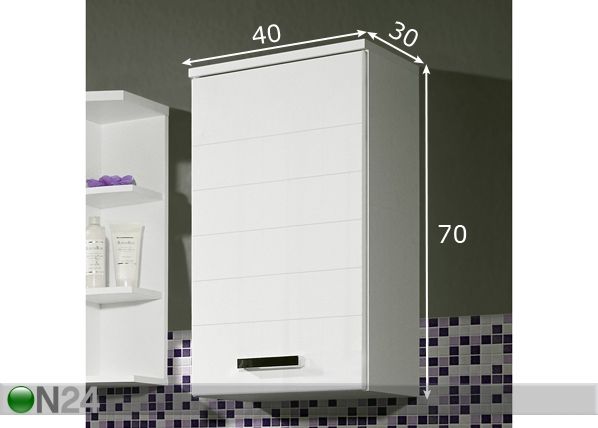 Seinakapp Elegance mõõdud