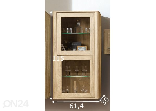 Seinakapp Lausenne 20, valge õli mõõdud