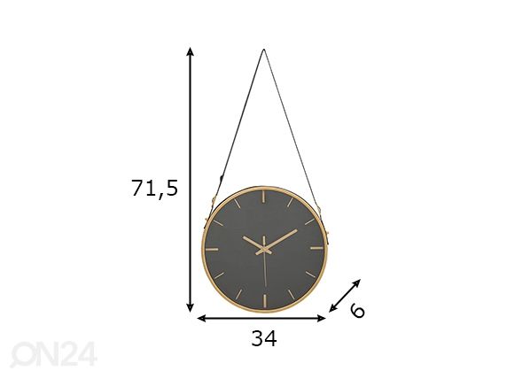 Seinakell Elegant 34x71,5 cm mõõdud