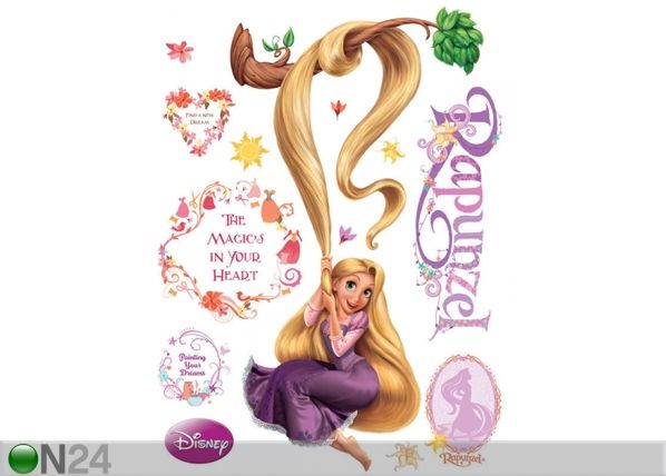 Seinakleebis Disney Locika a tree 65x85 cm