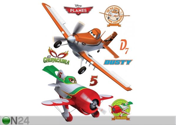 Seinakleebis Disney planes 65x85 cm