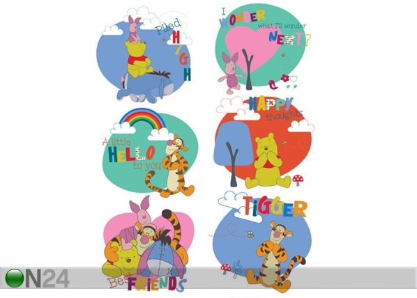 Seinakleebis Disney Winnie the Pooh 3, 65x85 cm