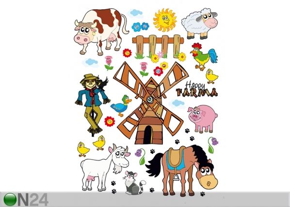 Seinakleebis Farm 42,5x65 cm