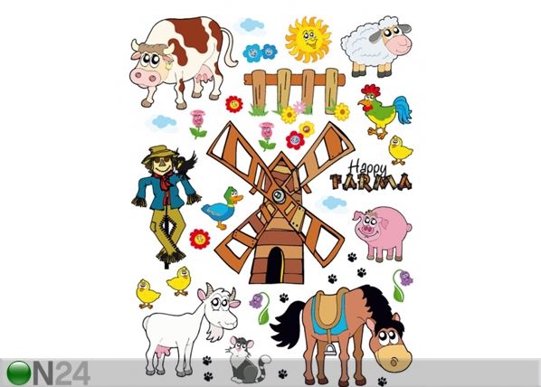 Seinakleebis Farm 65x85 cm