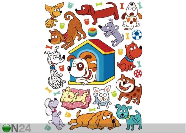 Seinakleebis Pets 65x85 cm