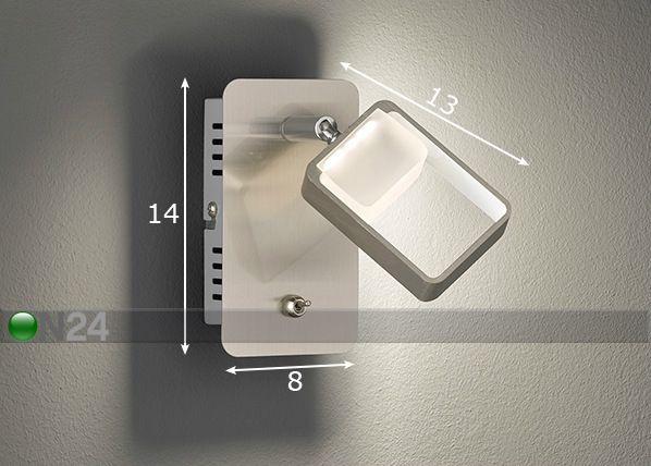 Seinalamp Border LED mõõdud