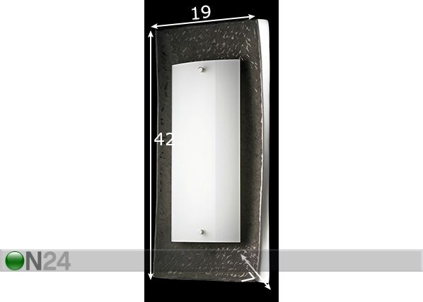 Seinalamp Calais LED mõõdud