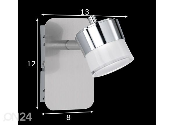 Seinalamp Pico LED mõõdud