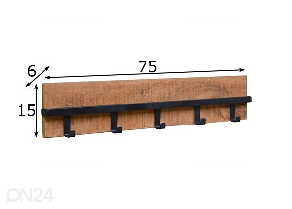 Seinanagi Ethan 75 cm mõõdud
