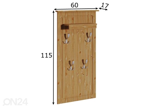 Seinanagi Lucas 60 cm mõõdud