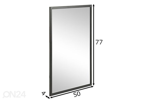 Seinapeegel Seaford mõõdud