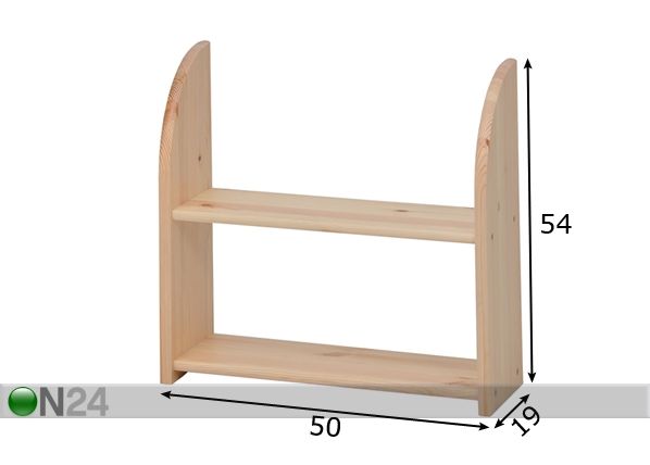 Seinariiul 50 cm mõõdud