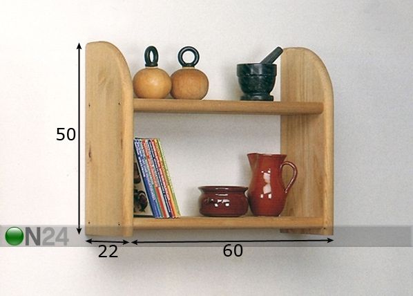 Seinariiul 60 cm mõõdud