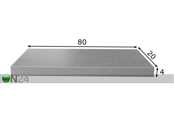 Seinariiul 80 cm mõõdud