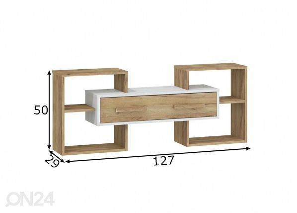 Seinariiul Macroom 127 cm mõõdud