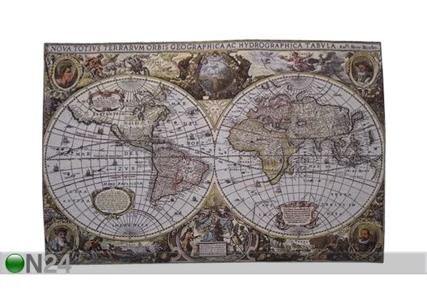 Seinavaip Gobelään World Map 96x139 cm