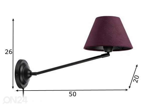 Seinavalgusti Garda mõõdud