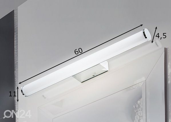 Seinavalgusti Jaro 60 cm (3000K) mõõdud
