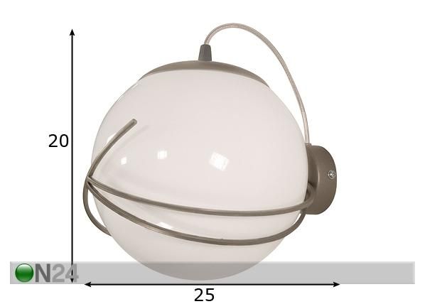 Seinavalgusti Saturn mõõdud