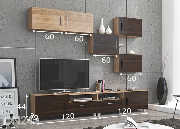 Sektsioon 240 cm mõõdud