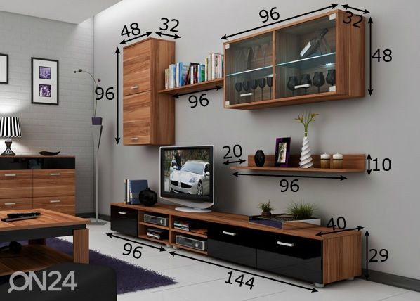 Sektsioon Jameson 240 cm mõõdud