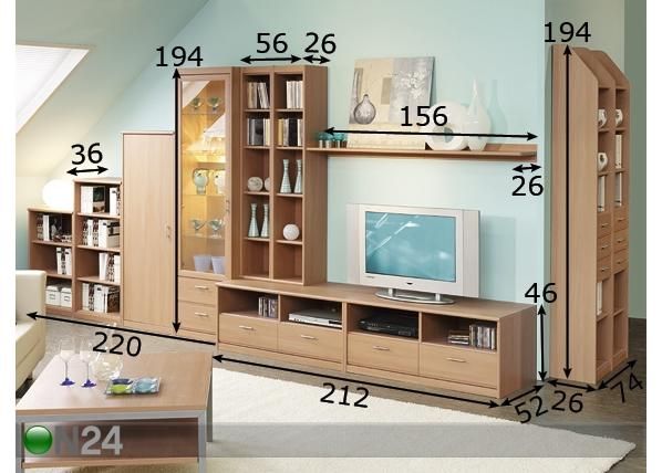 Sektsioon Soft Plus mõõdud
