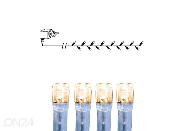 Serie LED valguskett 8m