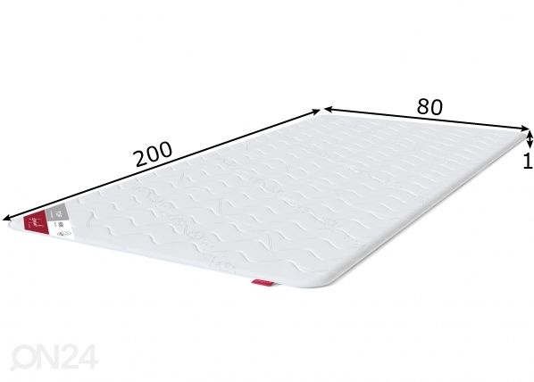 Sleepwell madratsi kaitsetekk TOP Hygienic 80x200 cm mõõdud