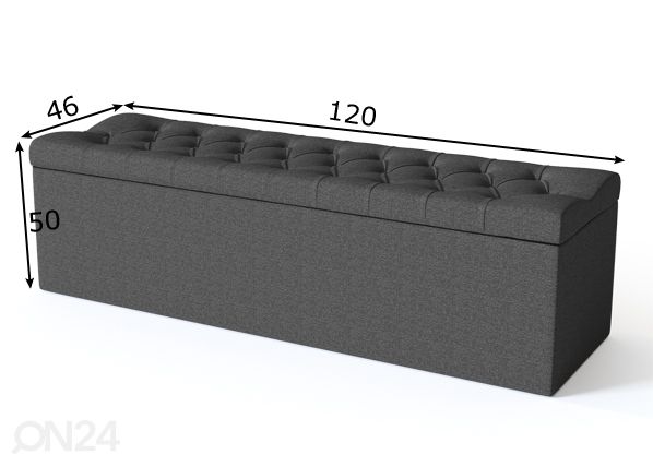 Sleepwell riidekast Solhall 120 cm mõõdud