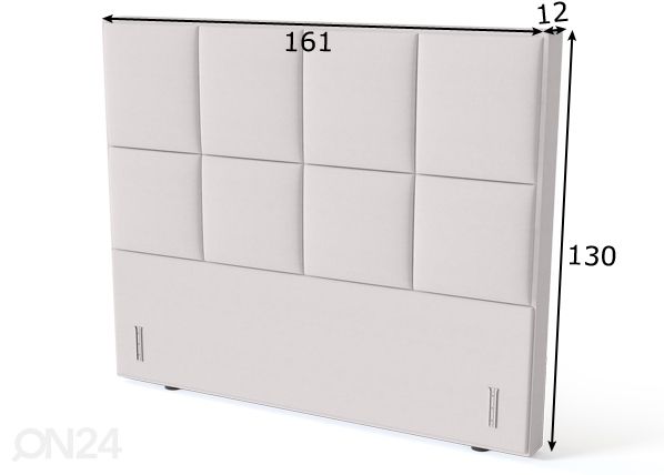 Sleepwell voodipeats RED Kronang 160 cm mõõdud