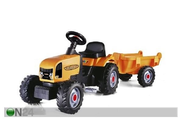 Smoby traktor GM käruga