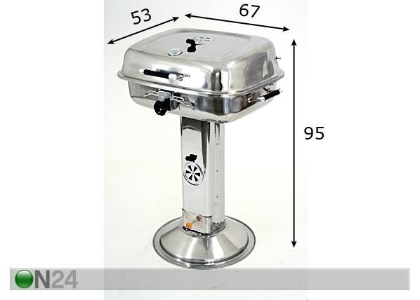 Söegrill mõõdud