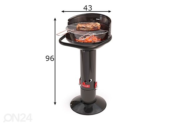 Söegrill Barbecook Loewy 45 mõõdud