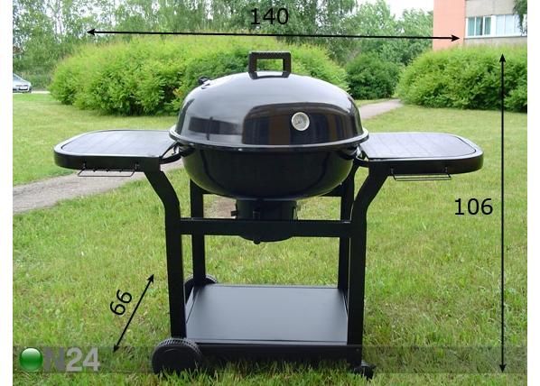 Söegrill Jumbo 26" mõõdud