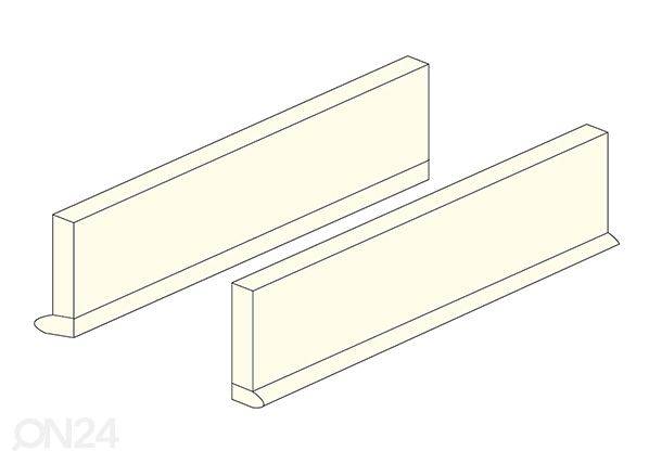 Söögilaua sarjalati pikendused Scandic Home, 2 tk