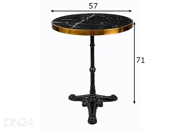 Söögilaud This&That Ø57 cm mõõdud