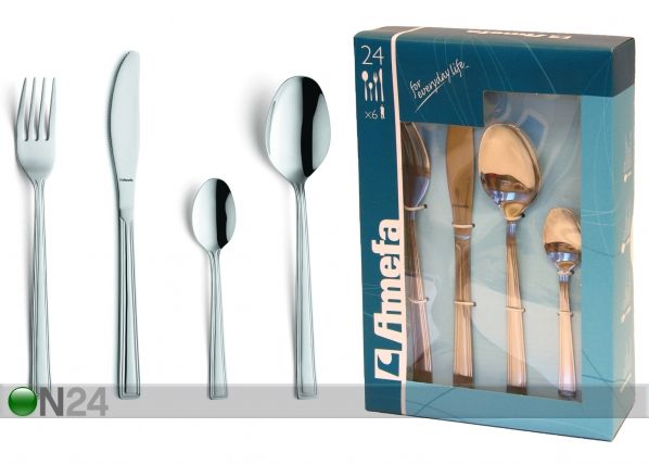 Söögiriistade komplekt Milano 24 tk