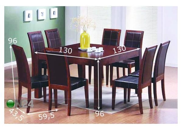 Söögitoakomplekt Stefano mõõdud