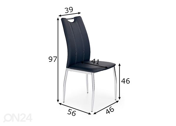 Söögitool, 4tk mõõdud
