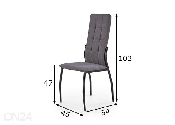 Söögitool, 4tk mõõdud