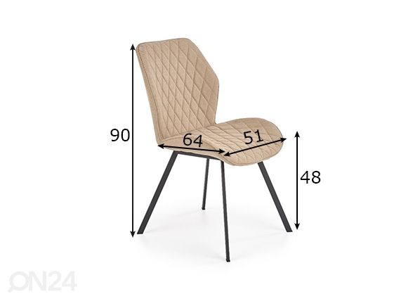 Söögitool, 4tk mõõdud