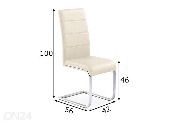 Söögitool, 4tk mõõdud