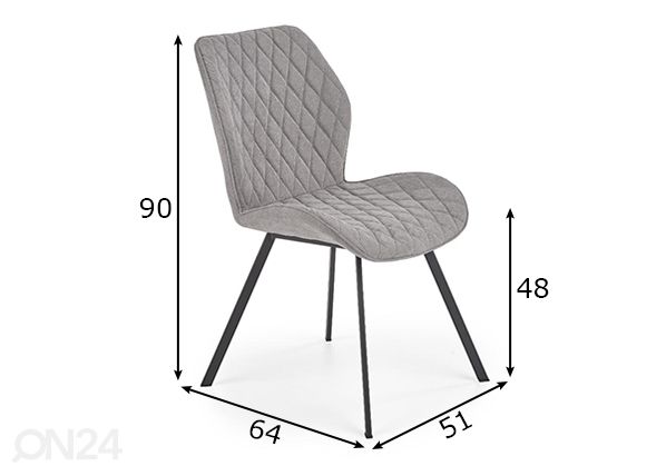 Söögitool, 4tk mõõdud