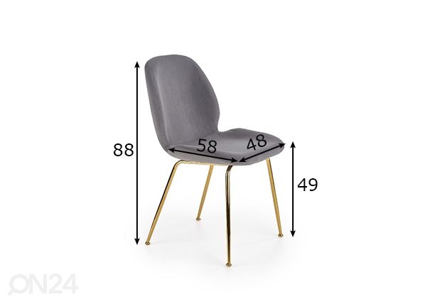Söögitool, 4tk mõõdud