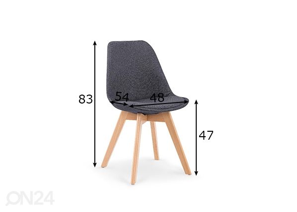 Söögitool, 4tk mõõdud
