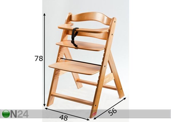 Söögitool Britton Picnik mõõdud