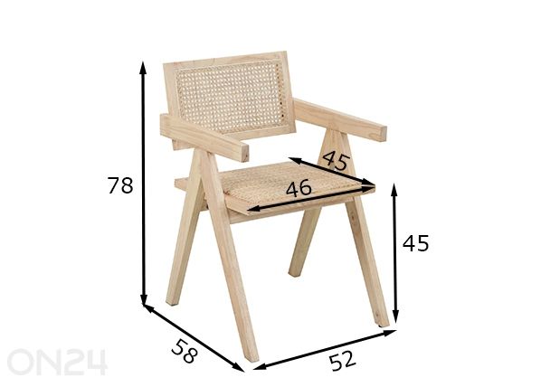 Söögitool Kenas mõõdud