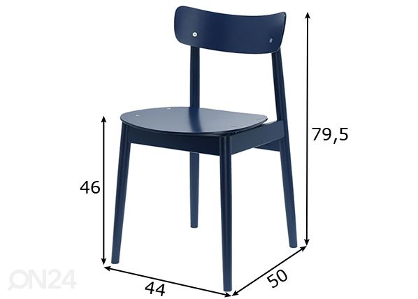 Söögitool Nopp mõõdud